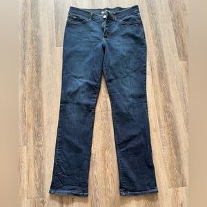 Lee Straight Leg Mid Rise Regular Fit Womens Jeans